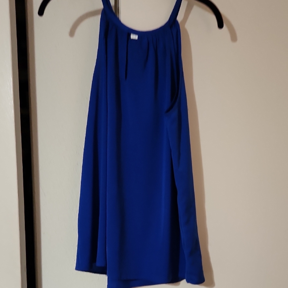 Elegant Blue Women's Top